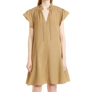 Samsøe Karookh Ruffle Trapeze Minidress